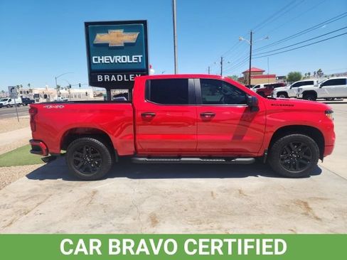 Certified 2026 Chevrolet Silverado 1500 Custom w/ Turbomax Blackout Package AWD/4WD image 21