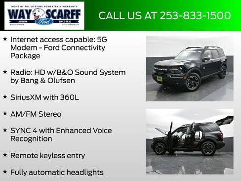 New 2026 Ford Bronco Sport Outer Banks w/ Outer Banks Tech Package+ AWD/4WD image 12