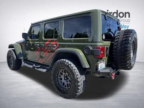 Used 2021 Jeep Wrangler Unlimited Rubicon w/ Uconnect 4C Nav & Sound Group AWD/4WD image 5