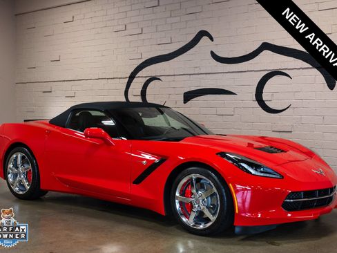 Used 2014 Chevrolet Corvette Stingray Convertible w/ 3LT Preferred Equipment Group RWD image 1