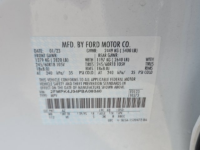 Used 2023 Ford Edge SEL AWD/4WD image 50