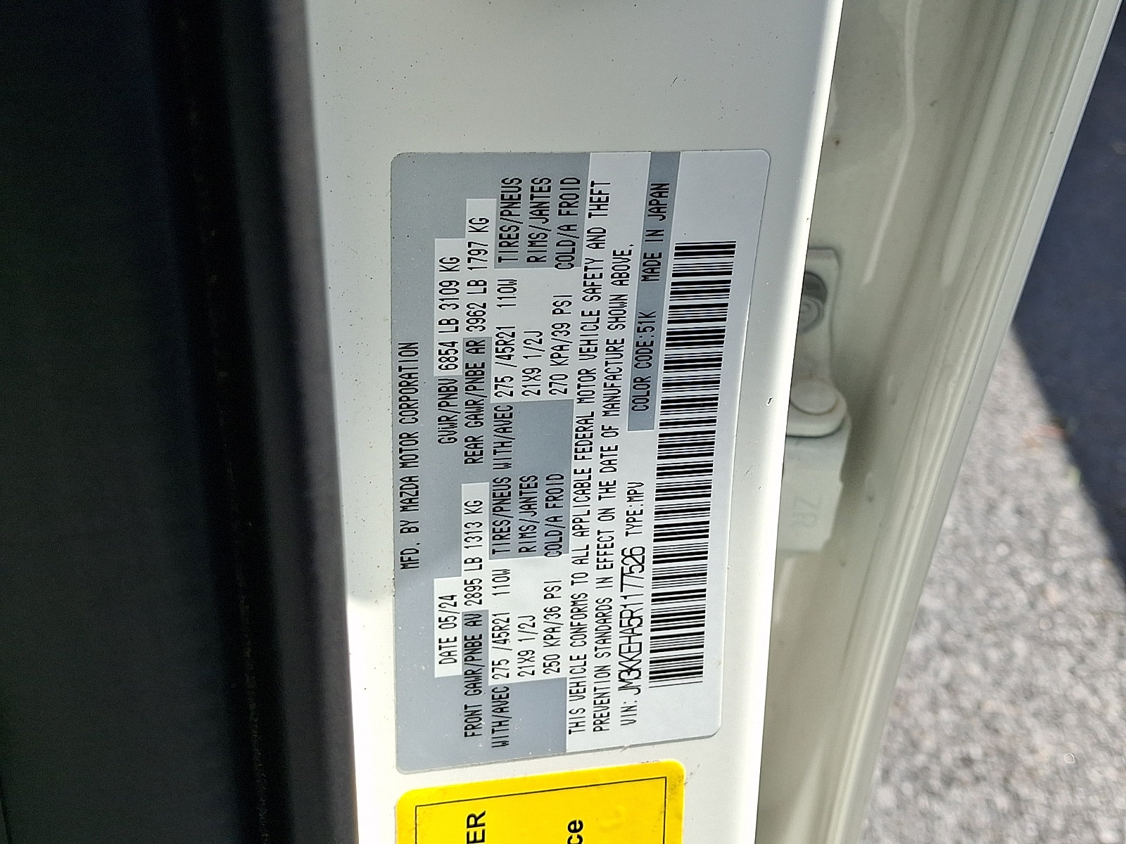 Certified 2024 MAZDA CX-90 Plug-In Hybrid w/ Premium Plus AWD/4WD image 32