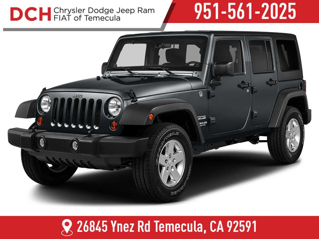 Used 2015 Jeep Wrangler Unlimited Sport w/ Quick Order Package 24S AWD/4WD image 1