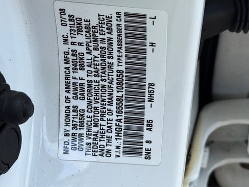 Used 2008 Honda Civic LX image 21