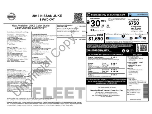 Used 2016 Nissan Juke S FWD image 45