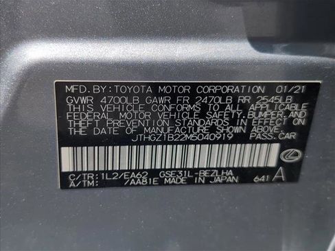 Used 2021 Lexus IS 350 F Sport w/ Navigation Package RWD image 26