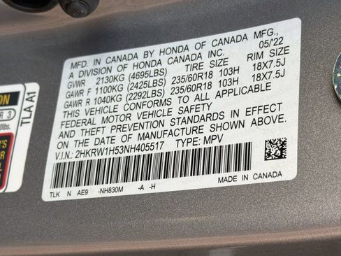 Used 2022 Honda CR-V EX image 43