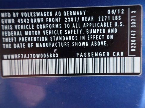 Used 2013 Volkswagen Golf R 2-Door AWD/4WD image 44