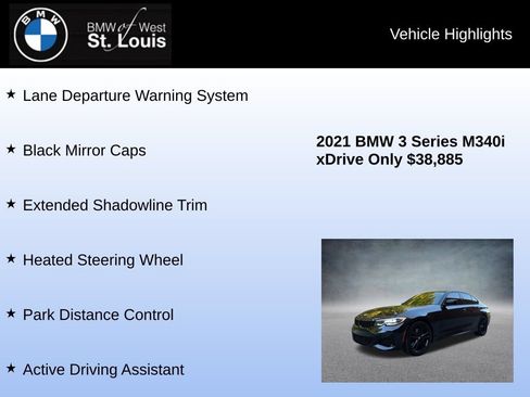 Used 2021 BMW M340i xDrive w/ Premium Package AWD/4WD image 16