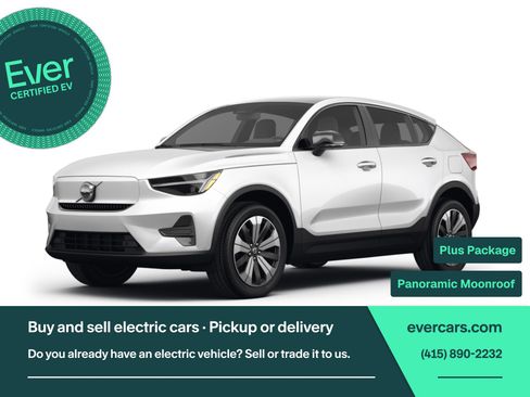 Used 2023 Volvo C40 P8 Recharge Plus AWD/4WD image 1