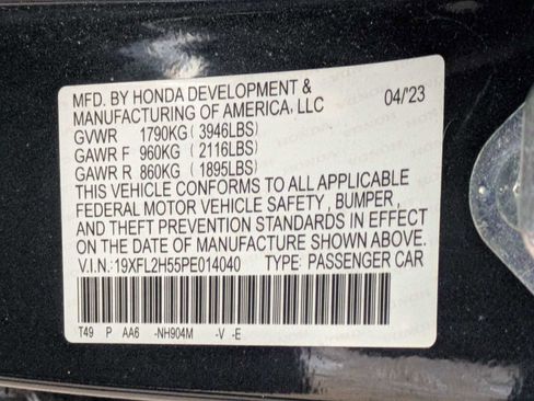 Certified 2023 Honda Civic LX image 30