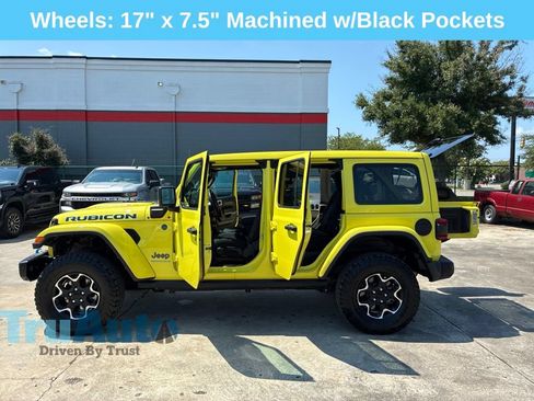 Used 2023 Jeep Wrangler Unlimited Rubicon 4xe w/ Steel Bumper Group AWD/4WD image 14