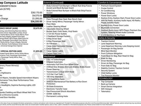 Used 2024 Jeep Compass Latitude w/ Convenience Group image 4