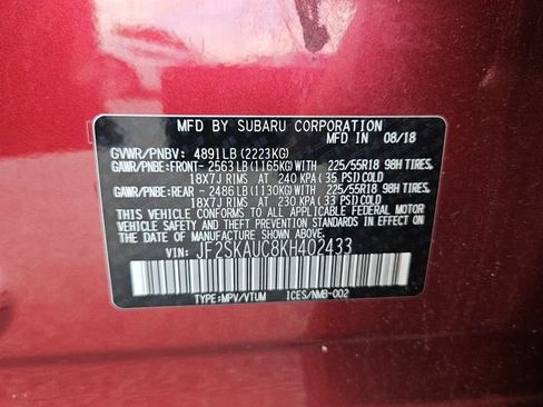 Used 2019 Subaru Forester Limited AWD/4WD image 7