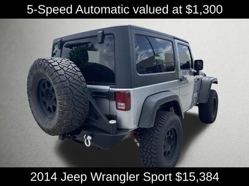 Used 2014 Jeep Wrangler Sport w/ Quick Order Package 24S AWD/4WD image 3