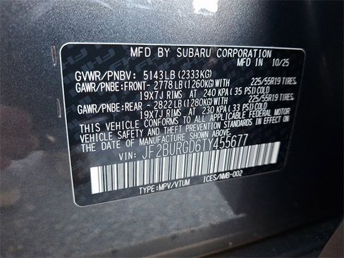 New 2026 Subaru Outback Limited XT image 16