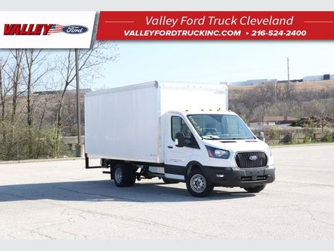 Used 2024 Ford Transit 350 Low Roof DRW w/ Shuttle Bus Prep Package RWD image 1