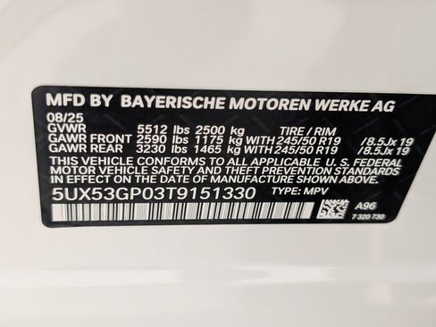 Used 2026 BMW X3 xDrive30 w/ Convenience Package AWD/4WD image 17