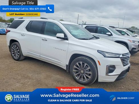 Used 2022 Chevrolet Traverse Premier AWD/4WD image 5