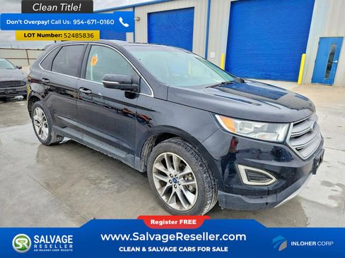 Used 2018 Ford Edge Titanium w/ Equipment Group 301A FWD image 5