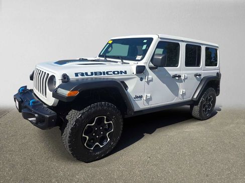 Used 2021 Jeep Wrangler Unlimited Rubicon 4xe w/ Dual Top Group AWD/4WD image 7