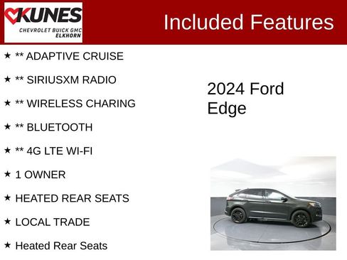 Used 2024 Ford Edge ST w/ Equipment Group 401A image 3