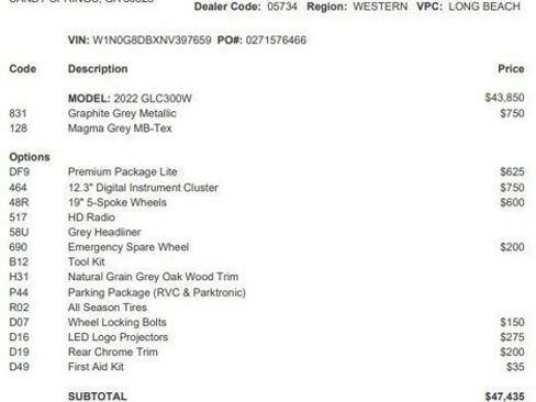 Certified 2022 Mercedes-Benz GLC 300 image 4