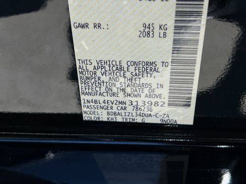 Used 2021 Nissan Altima 2.5 SL FWD image 32