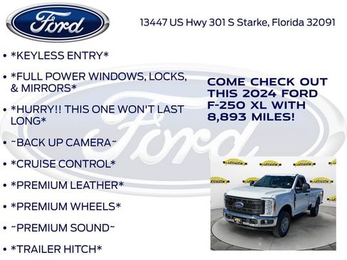 Certified 2024 Ford F250 XL w/ XL Off-Road Package image 12