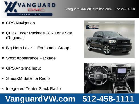 Used 2022 RAM 1500 Lone Star RWD image 7
