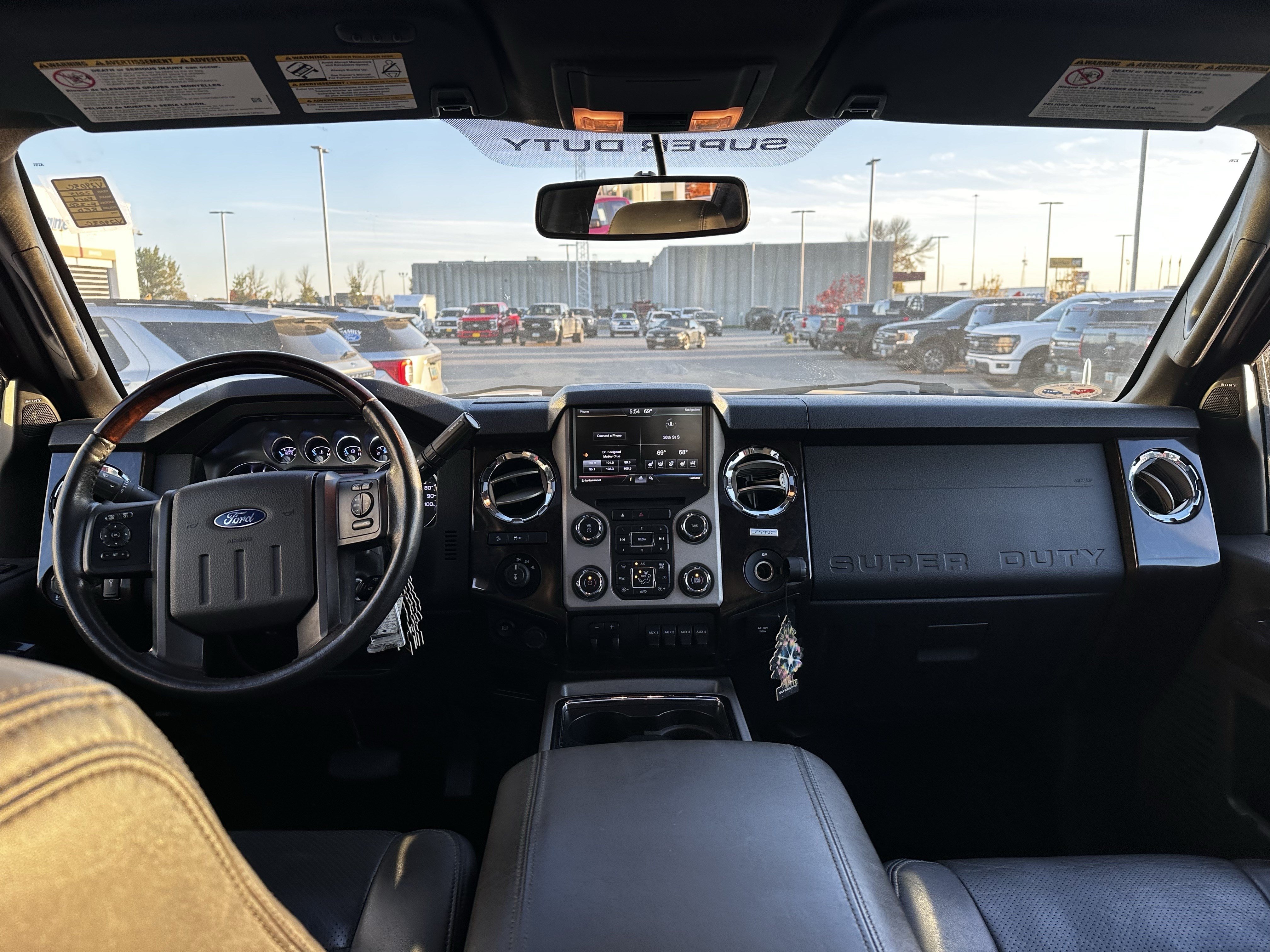 Used 2015 Ford F250 Platinum w/ FX4 Off-Road Package AWD/4WD image 6