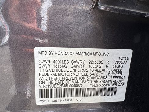 Used 2020 Acura ILX FWD image 20