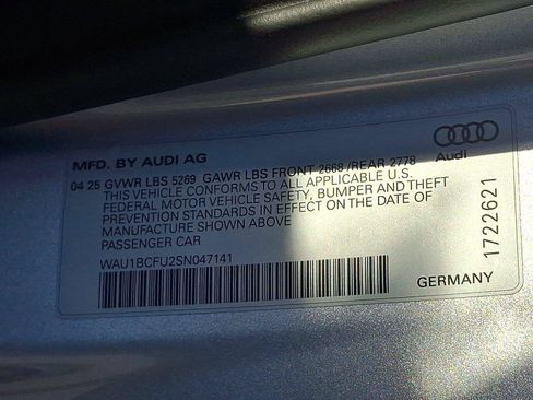 Used 2025 Audi A5 2.0T Premium w/ Convenience Package AWD/4WD image 28