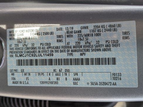 Used 2020 Lincoln Corsair FWD image 18