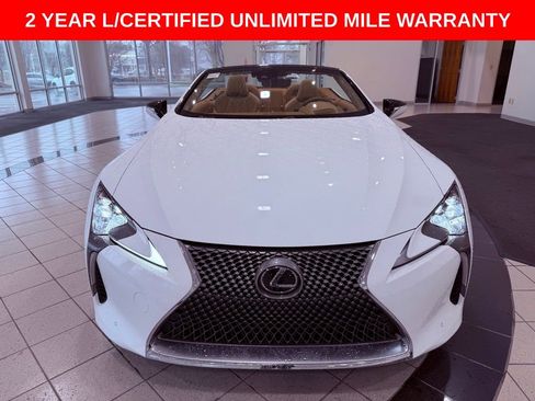 Certified 2021 Lexus LC 500 Convertible w/ Touring Package image 2