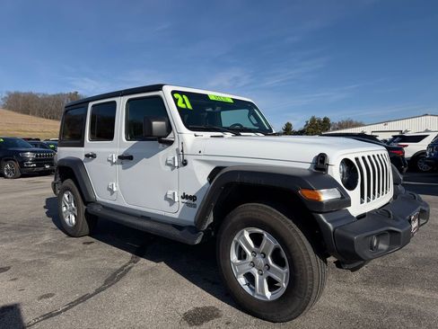 Used 2021 Jeep Wrangler Unlimited Sport image 3
