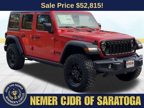 New 2025 Jeep Wrangler Willys image 1