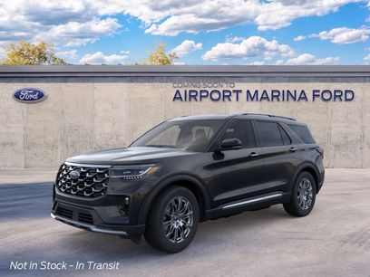 New 2026 Ford Explorer Platinum