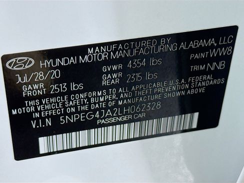 Used 2020 Hyundai Sonata SE image 39