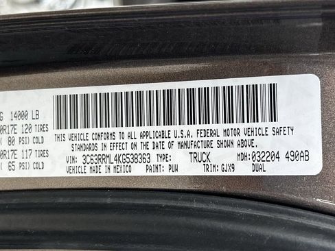 Used 2019 RAM 3500 Laramie AWD/4WD image 34