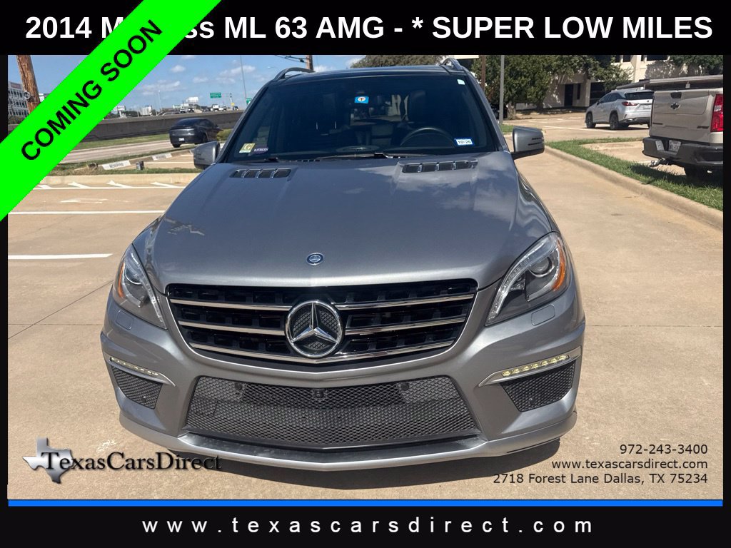 Used 2014 Mercedes-Benz ML 63 AMG 4MATIC image 2
