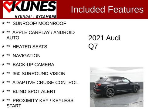 Used 2021 Audi Q7 3.0T Prestige w/ Prestige Package AWD/4WD image 2
