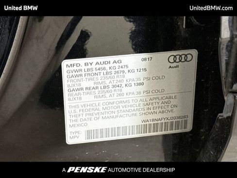 Used 2018 Audi Q5 2.0T Premium Plus w/ Premium Plus Package AWD/4WD image 22
