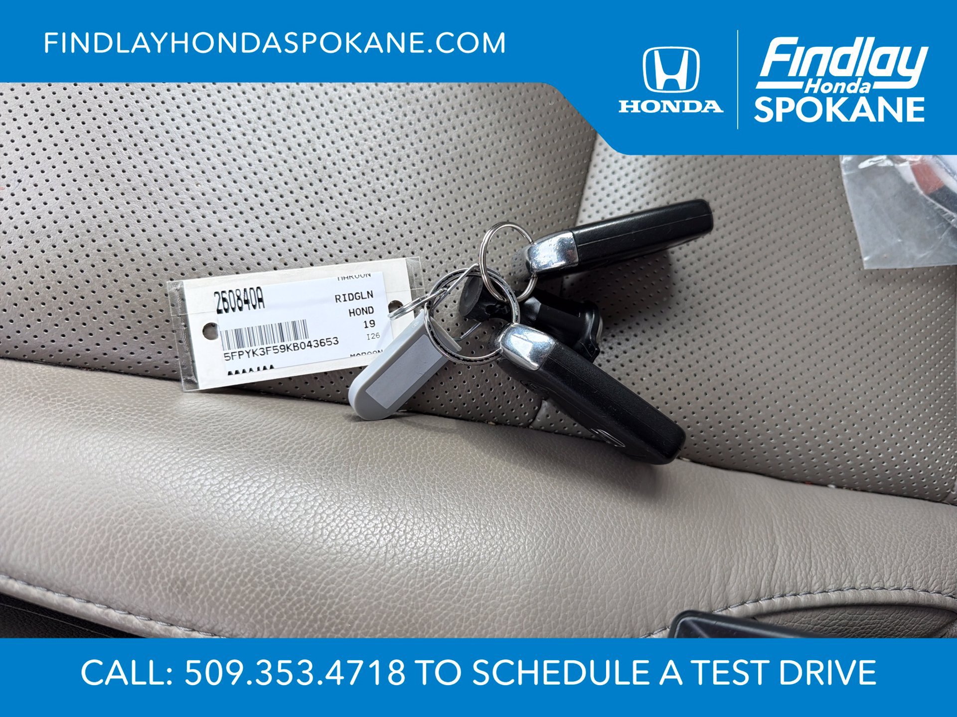 Used 2019 Honda Ridgeline RTL image 19