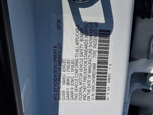 Certified 2024 Honda Civic EX-L image 27