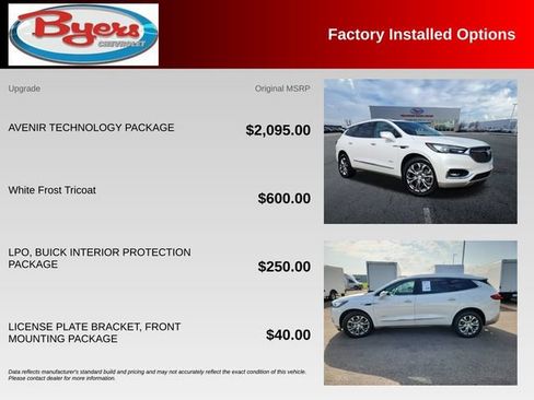 Used 2019 Buick Enclave Avenir w/ Avenir Technology Package AWD/4WD image 10