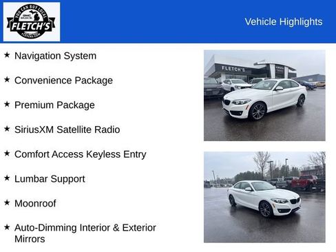 Used 2020 BMW 230i xDrive Coupe w/ Premium Package AWD/4WD image 2