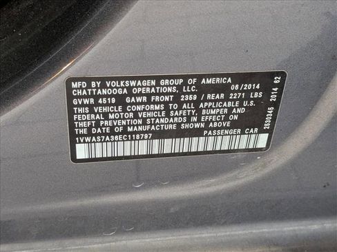 Used 2014 Volkswagen Passat 1.8T Wolfsburg Edition image 14