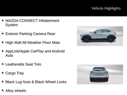 New 2025 MAZDA CX-30 AWD 2.5 S w/ Select Sport Pkg image 2