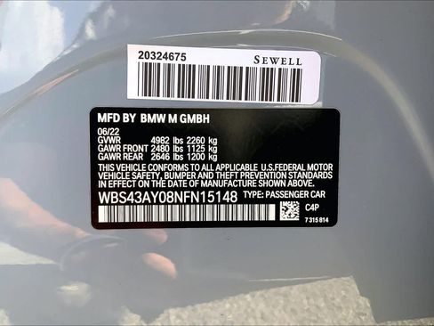 Used 2022 BMW M3 Competition w/ M Carbon Exterior Package AWD/4WD image 37